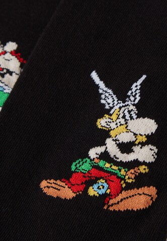 INTIMISSIMI Socken 'ASTERIX' in Schwarz