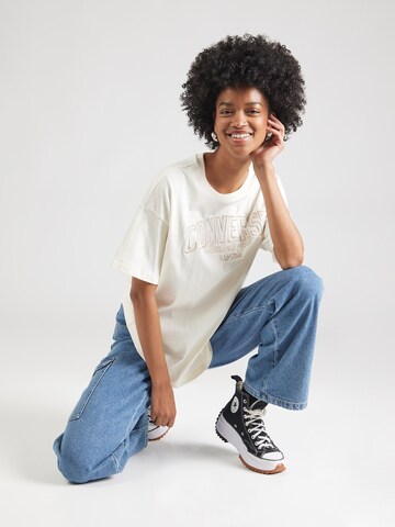 T-shirt 'RETRO CHUCK' CONVERSE en blanc
