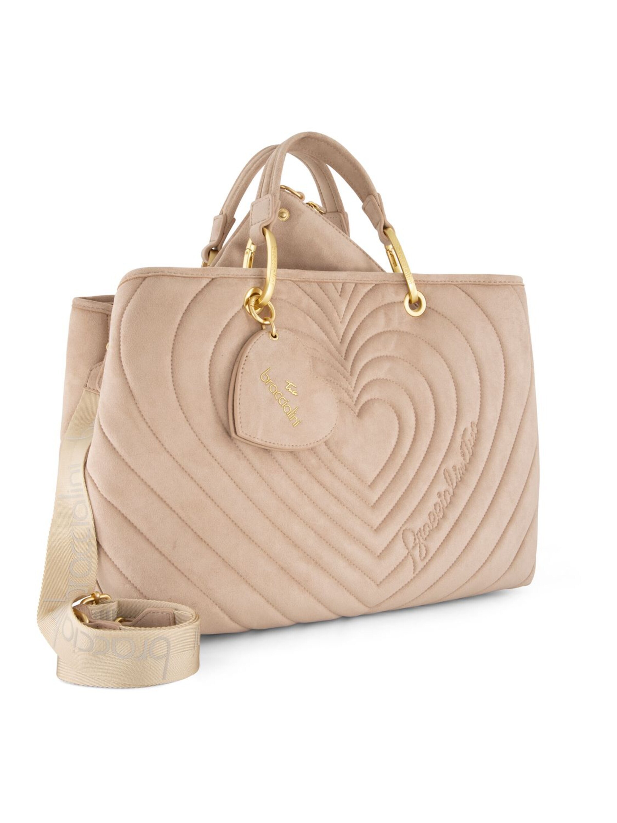 Braccialini - Bolso de mano 'Beth Matelassé' en rosa