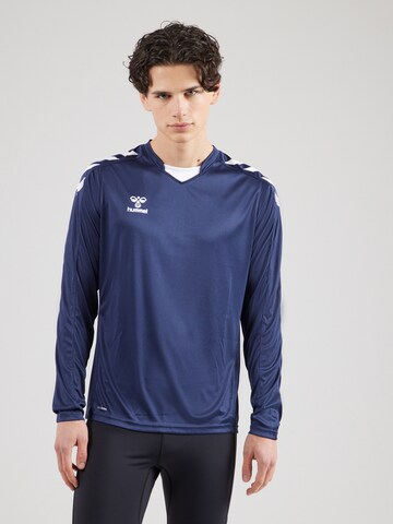 Hummel Functioneel shirt in Blauw: voorkant