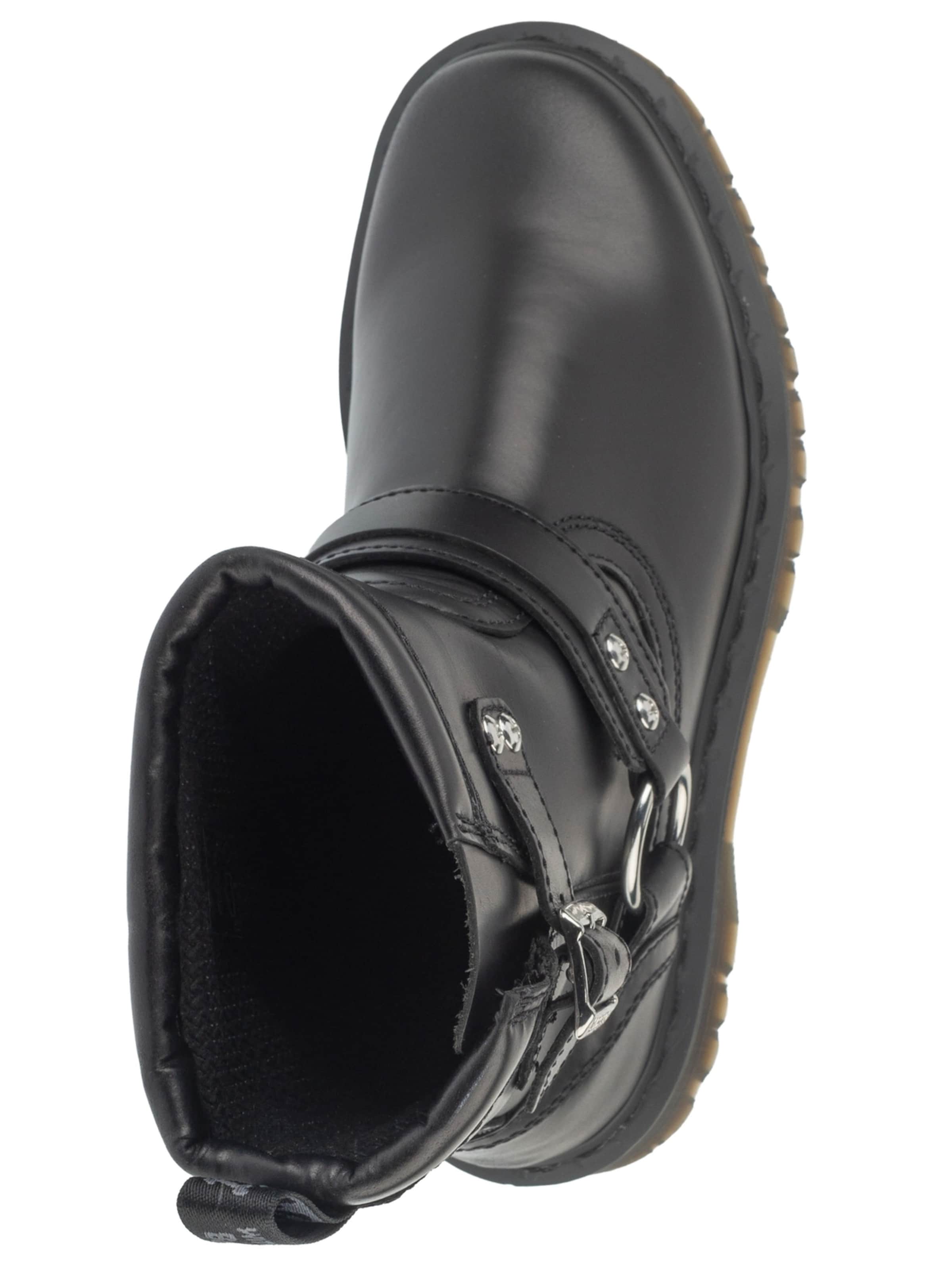 Dr. Martens Boots 'Anistone Harness' in Black