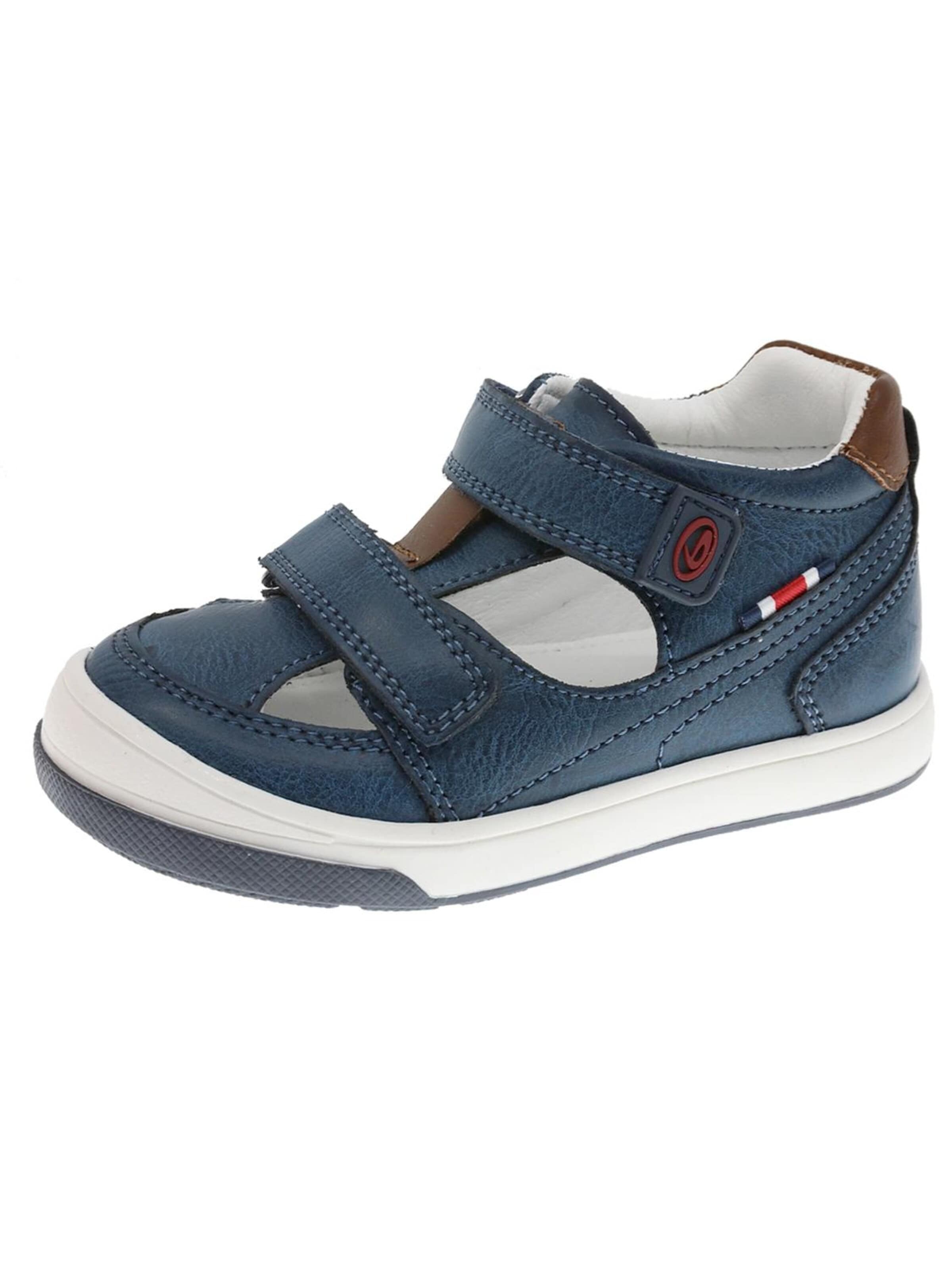 Beppi - Zapatos abiertos en azul: frente
