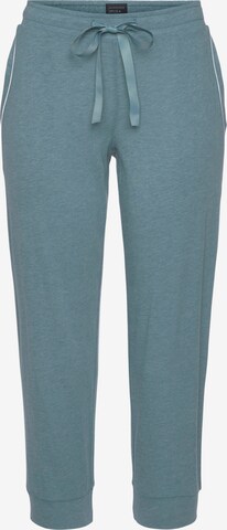 SCHIESSER Pyjamabroek in Blauw: voorkant