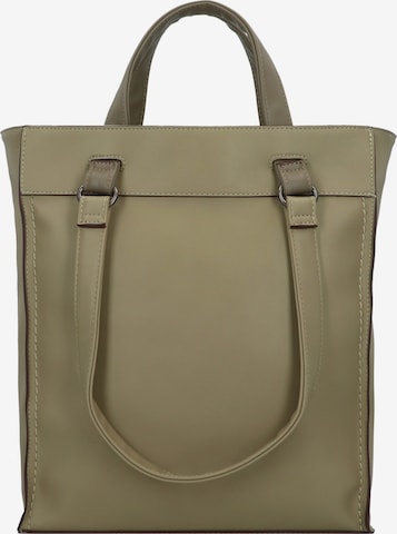 TOM TAILOR DENIM Handbag 'Vanessa' in Green: front