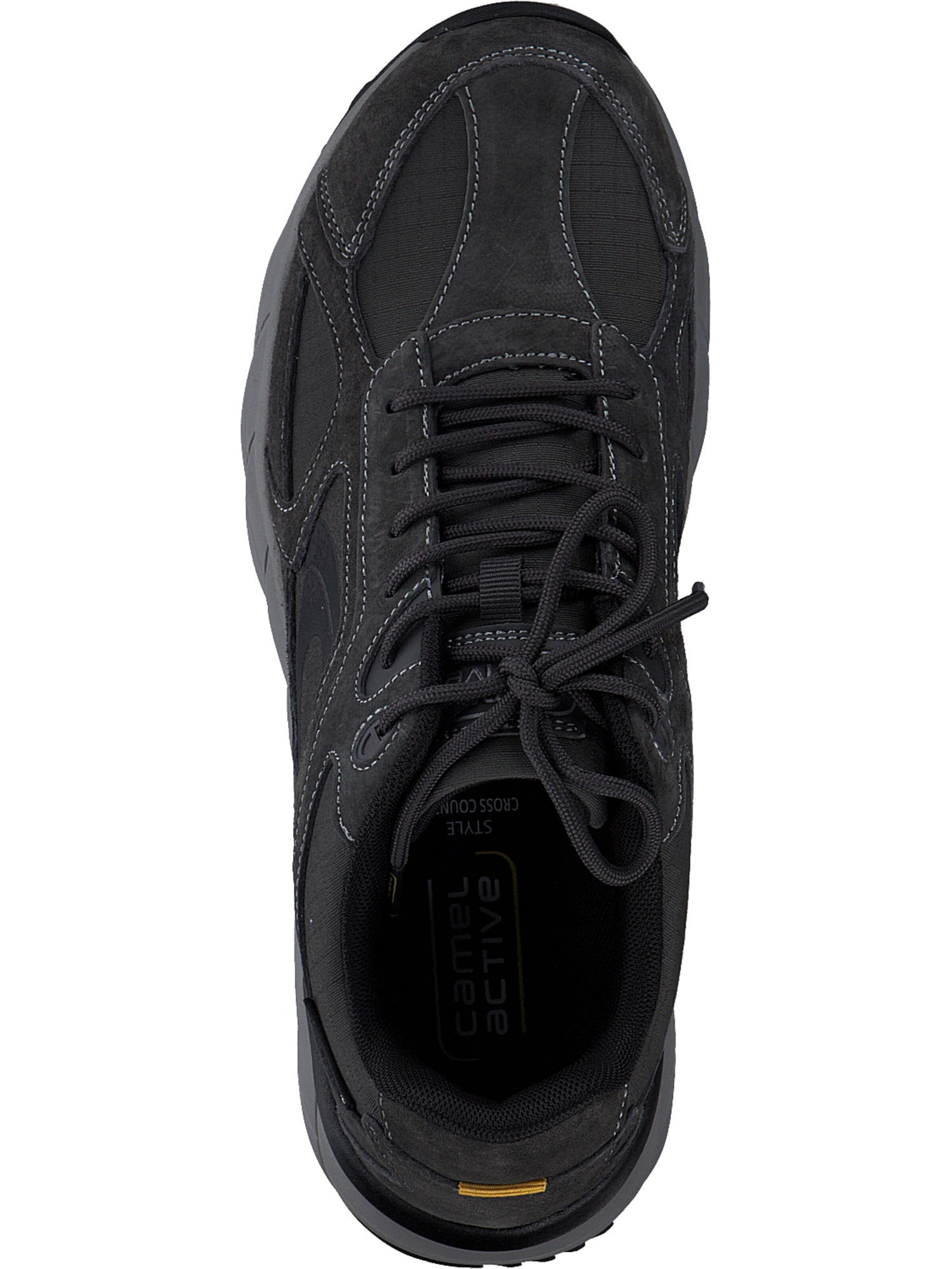 CAMEL ACTIVE Athletic lace-up shoe '54CCA12' in Black