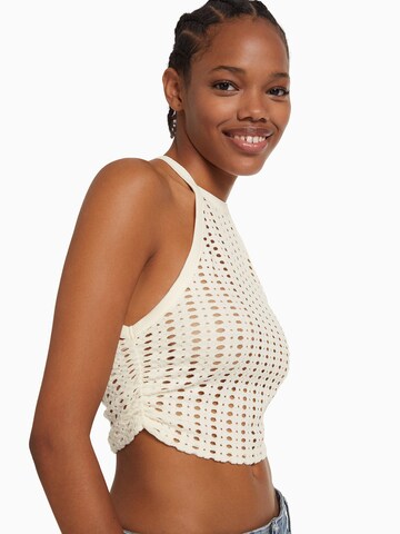 Bershka Top - bézs