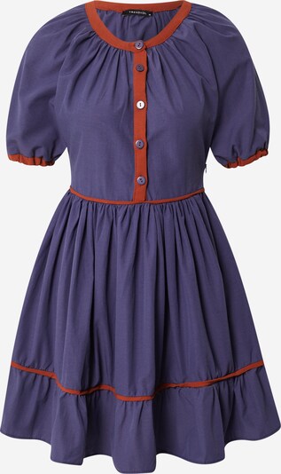 Trendyol Kleit indigo / verepunane, Tootevaade
