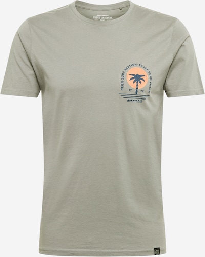 SHINE ORIGINAL T-Shirt en marine / roseau / saumon, Vue avec produit