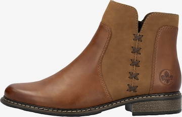 Ankle boots di Rieker in marrone: frontale