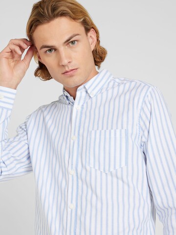 Coupe regular Chemise 'ALVARO' Only & Sons en bleu