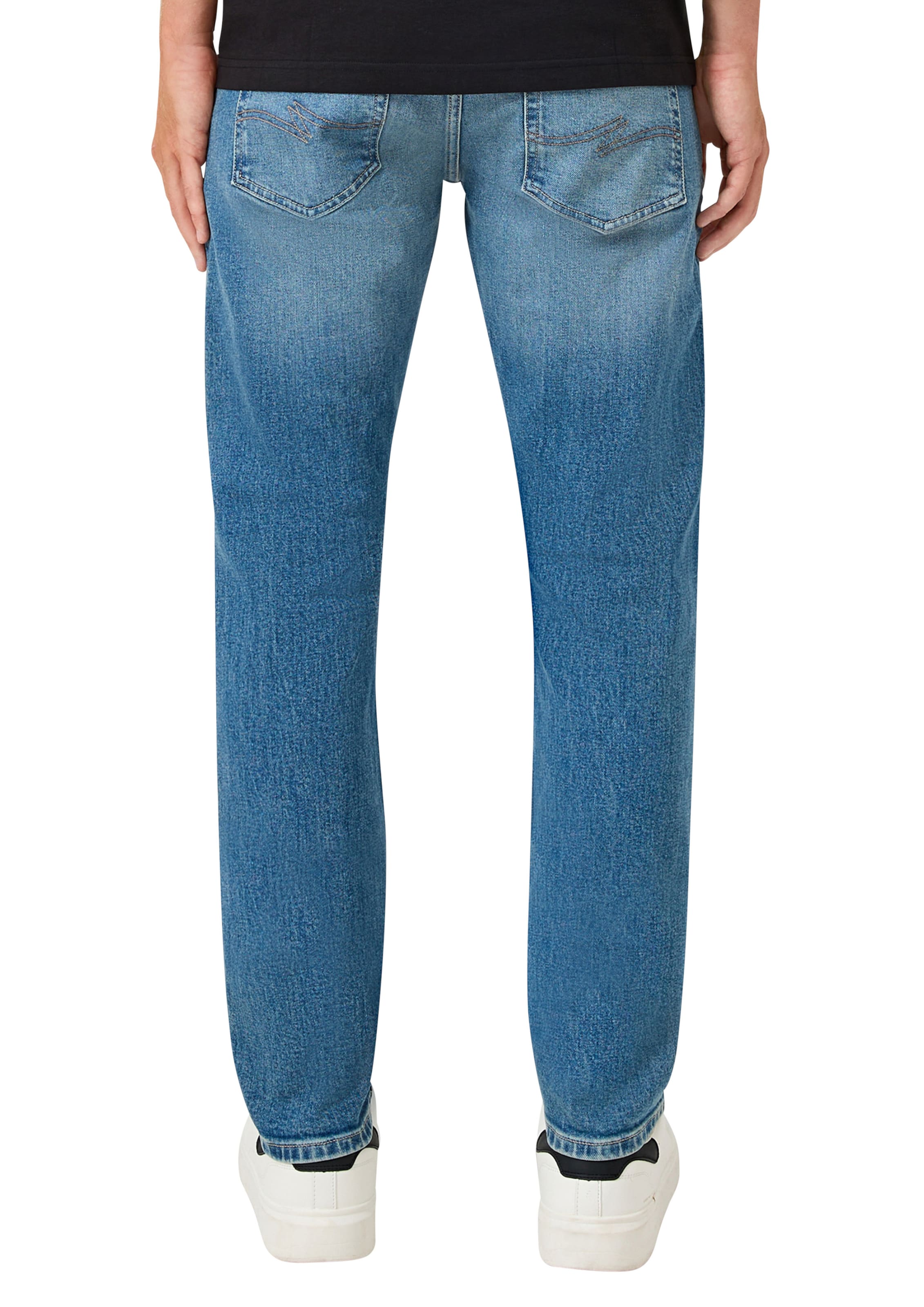 QS Regular Jeans 'Rick' in Blauw