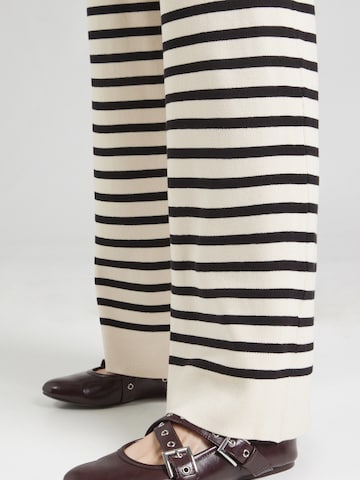 Wide Leg Pantalon 'YASFONNY' YAS en beige
