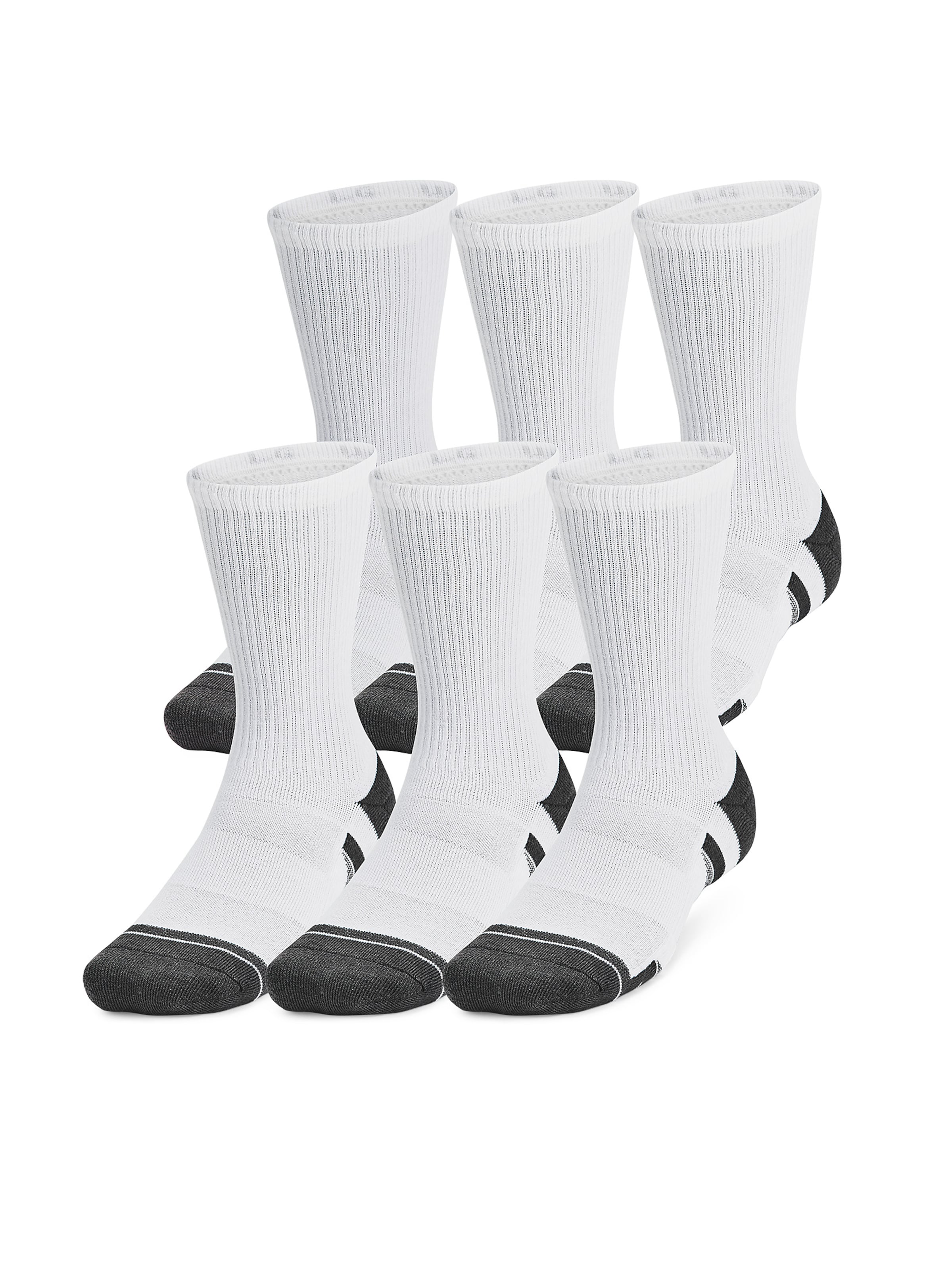 UNDER ARMOUR Athletic Socks in White