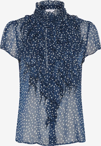 T-shirt 'Lilja' SAINT TROPEZ en bleu : devant