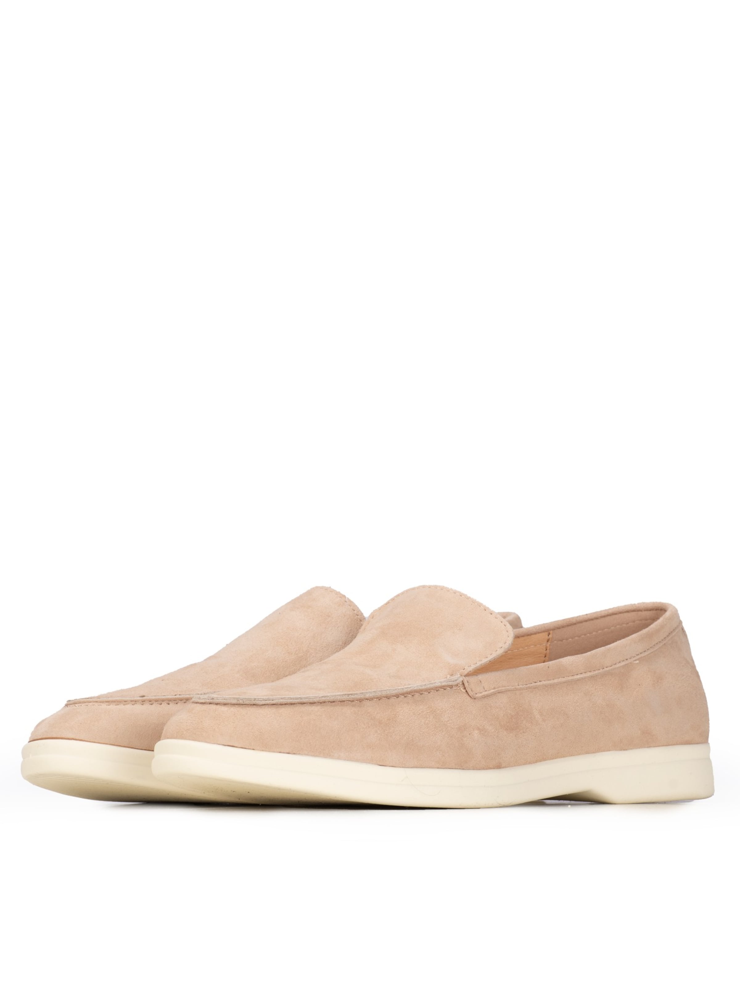 PS Poelman Mokassin 'Ank' in Beige