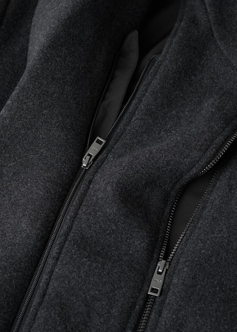 MANGO MAN Mantel 'Uriel' in Grau