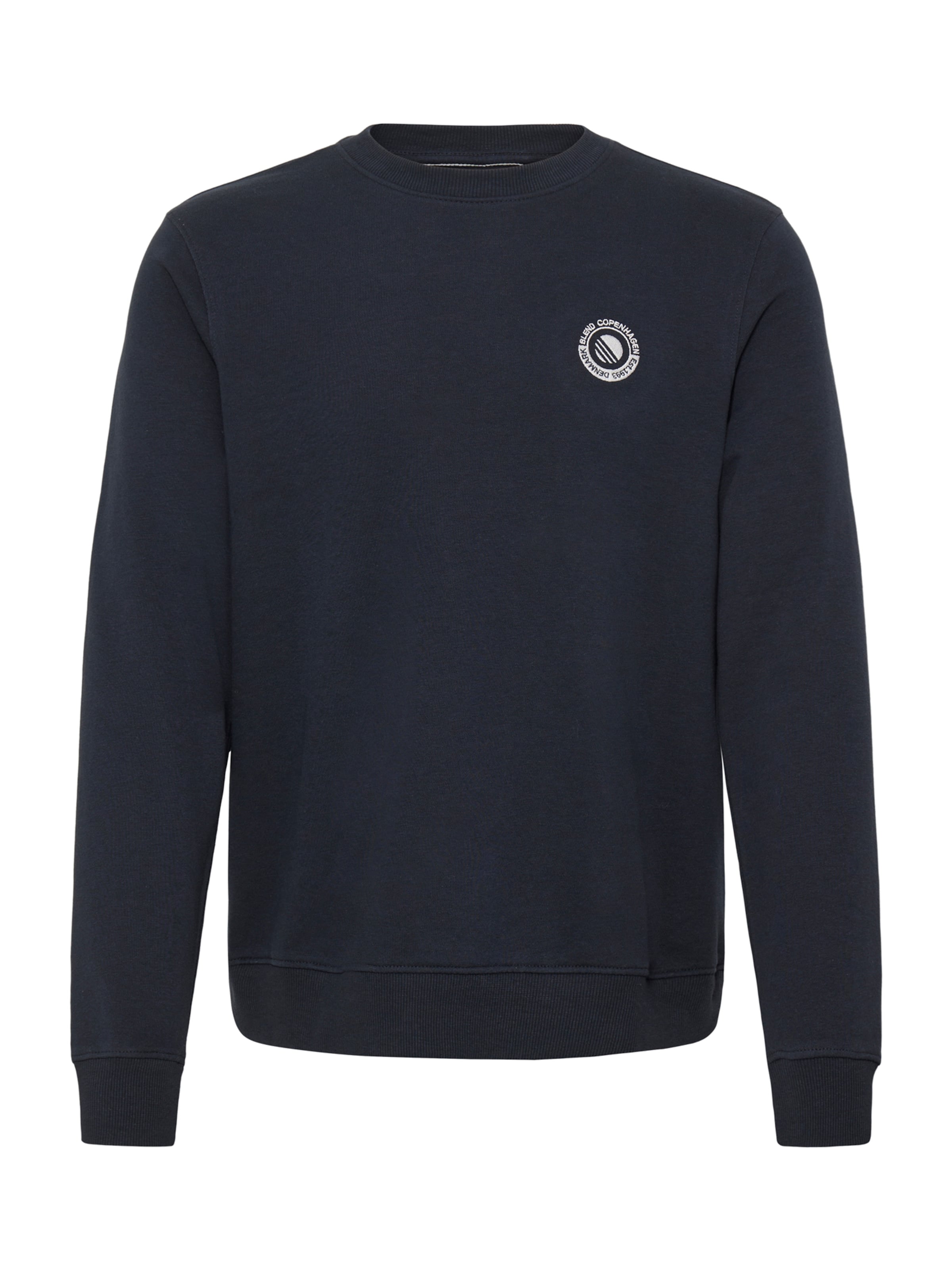 Bluză de molton 'BHKANE' de la BLEND pe albastru: față