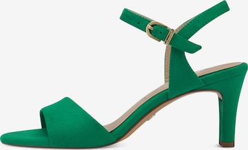 TAMARIS Sandaler med rem i grøn