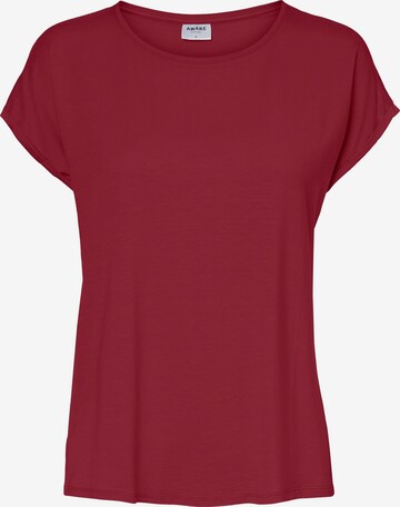 VERO MODA Shirt 'Ava' in Rood: voorkant