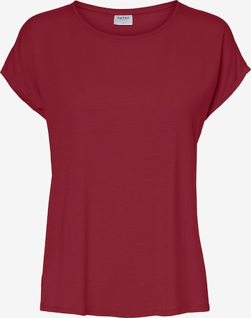 VERO MODA T-shirt 'Ava' i röd: framsida