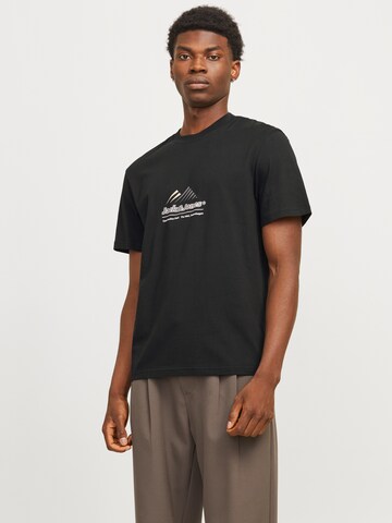 Maglietta 'JCOLima' di JACK & JONES in nero: frontale