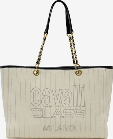 Cavalli Class Shopper 'Vale' in Beige: front