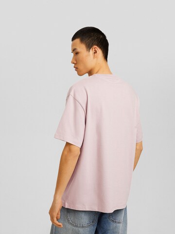 Bershka T-Shirt in Pink