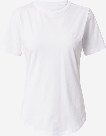G-Star RAW Тениска 'Mysid' в бяло: отпред