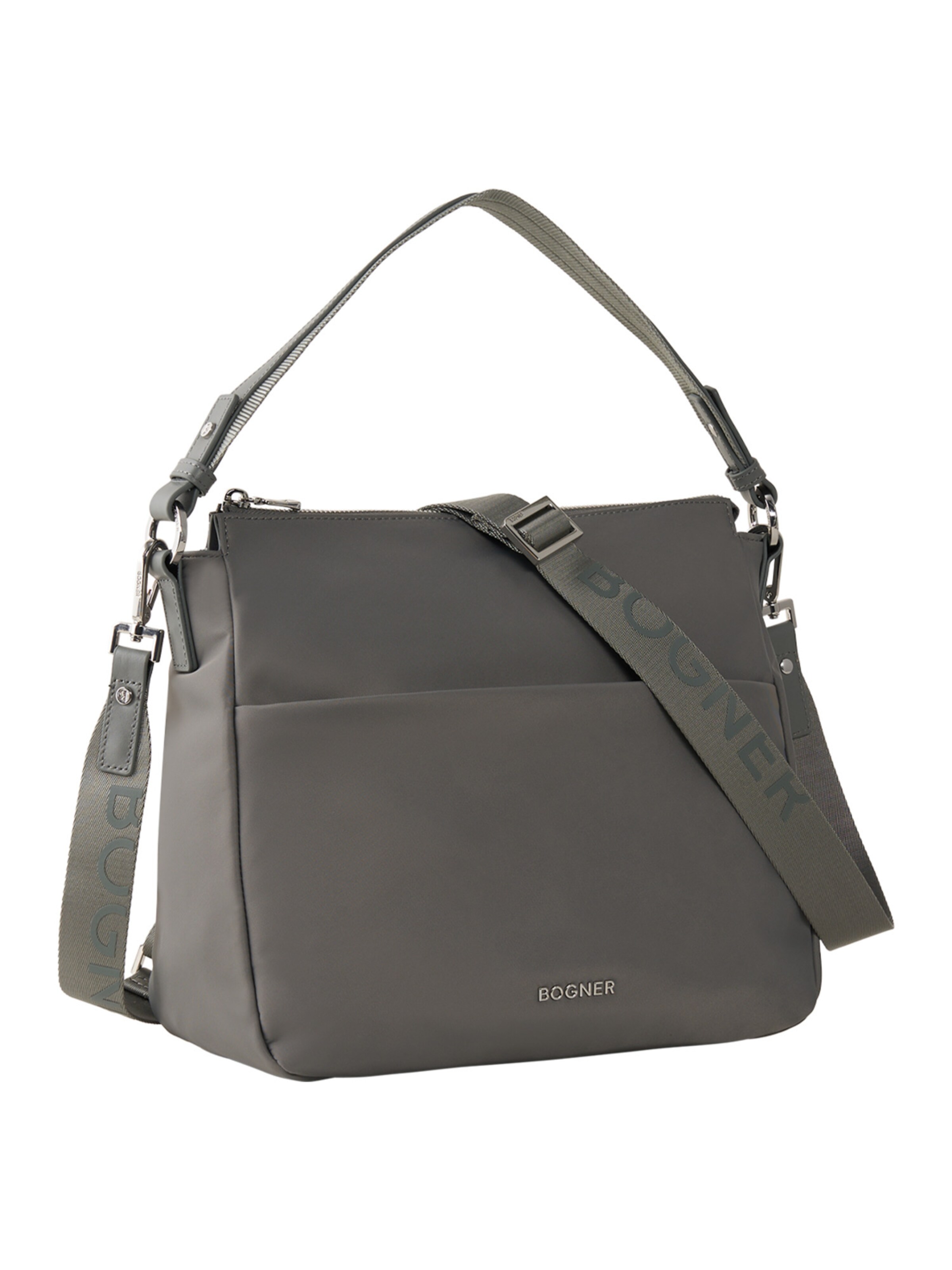 BOGNER - Bolso de hombro 'Klosters Isalie' en gris