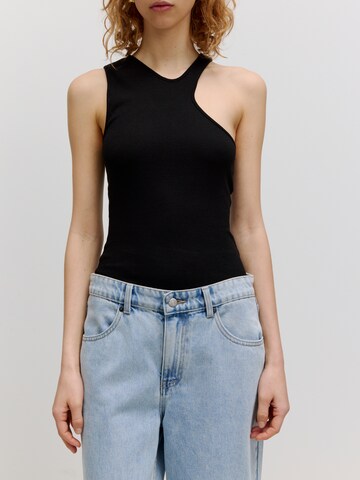 EDITED Top 'Maisie' in Zwart: voorkant