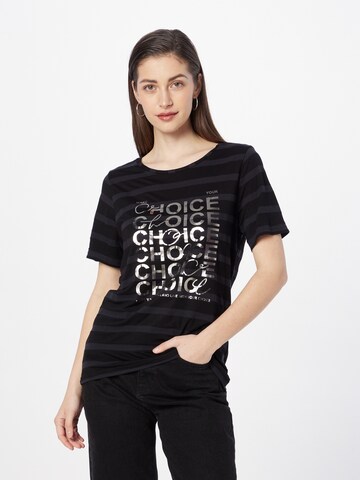 Key Largo - Camiseta 'CHOICE' en negro: frente