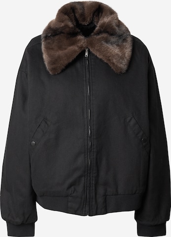 Giacca di mezza stagione di Monki in nero: frontale