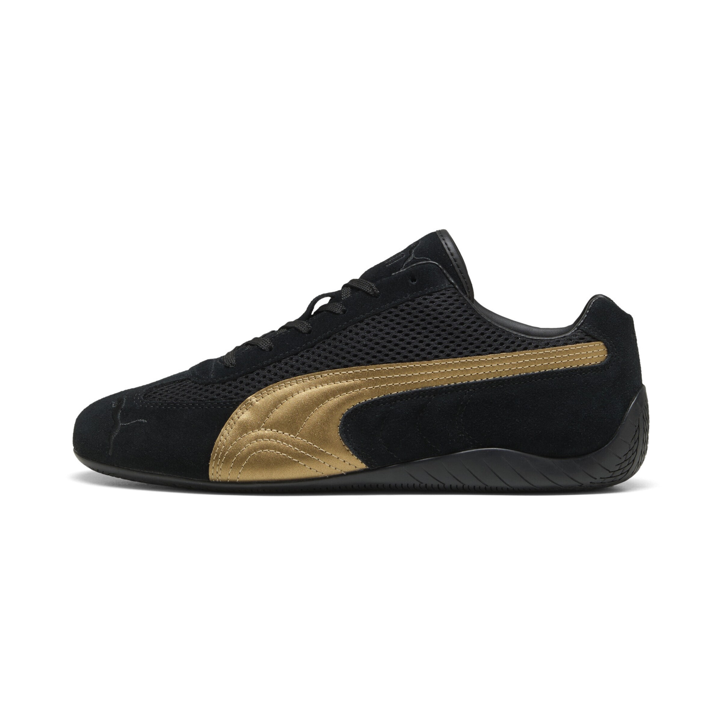 PUMA Sneakers laag 'Speedcat Premium' in de kleur Goud / Zwart, Productweergave