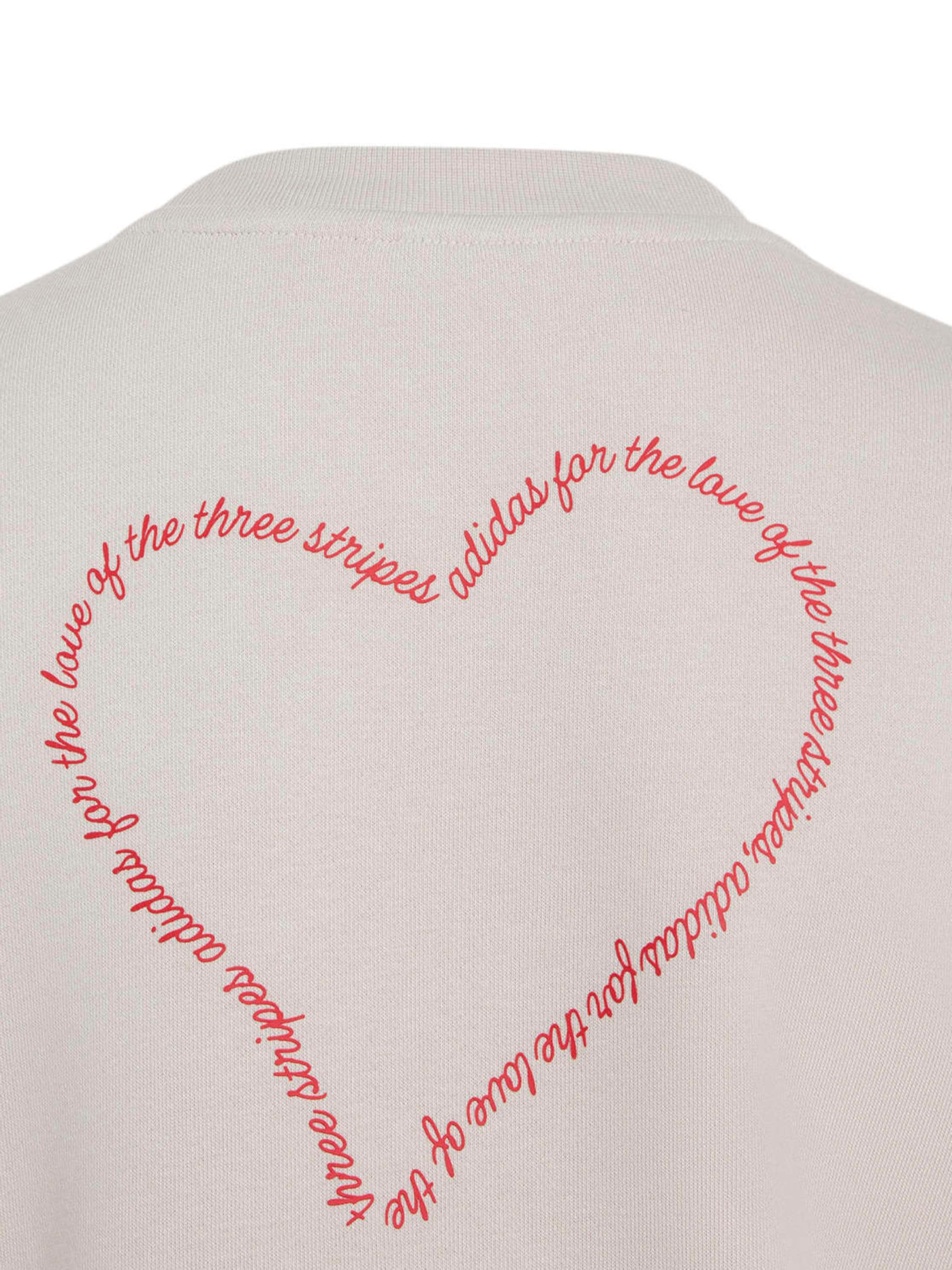 ADIDAS SPORTSWEAR Sport sweatshirt 'HEART' i grå