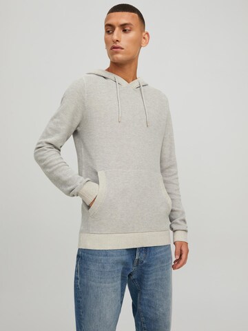 Pull-over 'CLUB' JACK & JONES en gris : devant
