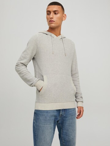 JACK & JONES Pullover 'CLUB' in Grau: predná strana