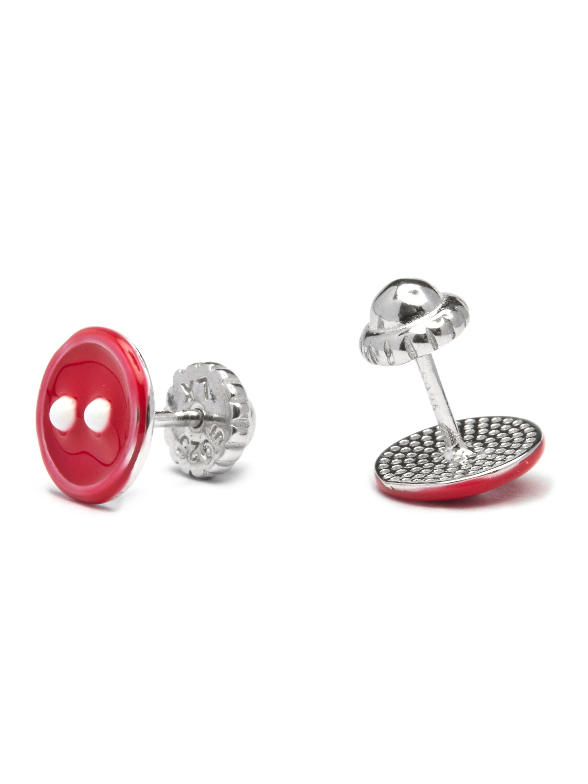 Luxenter Øreringe 'Lyros' i rød