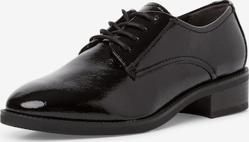 TAMARIS Lace-up shoe in Black: front
