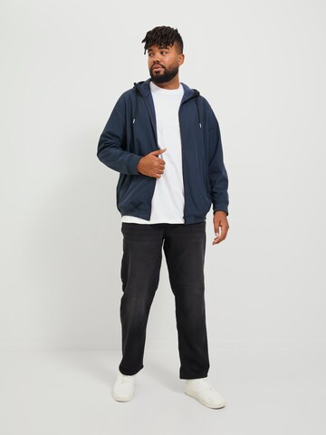 Jack & Jones Plus Tussenjas in Blauw