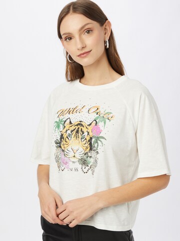 River Island T-shirt i vit: framsida