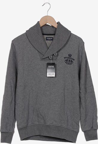 McGREGOR Sweatshirt & Zip-Up Hoodie in M in Grey: front