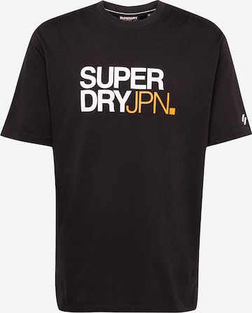 Superdry - Camisa em preto: frente