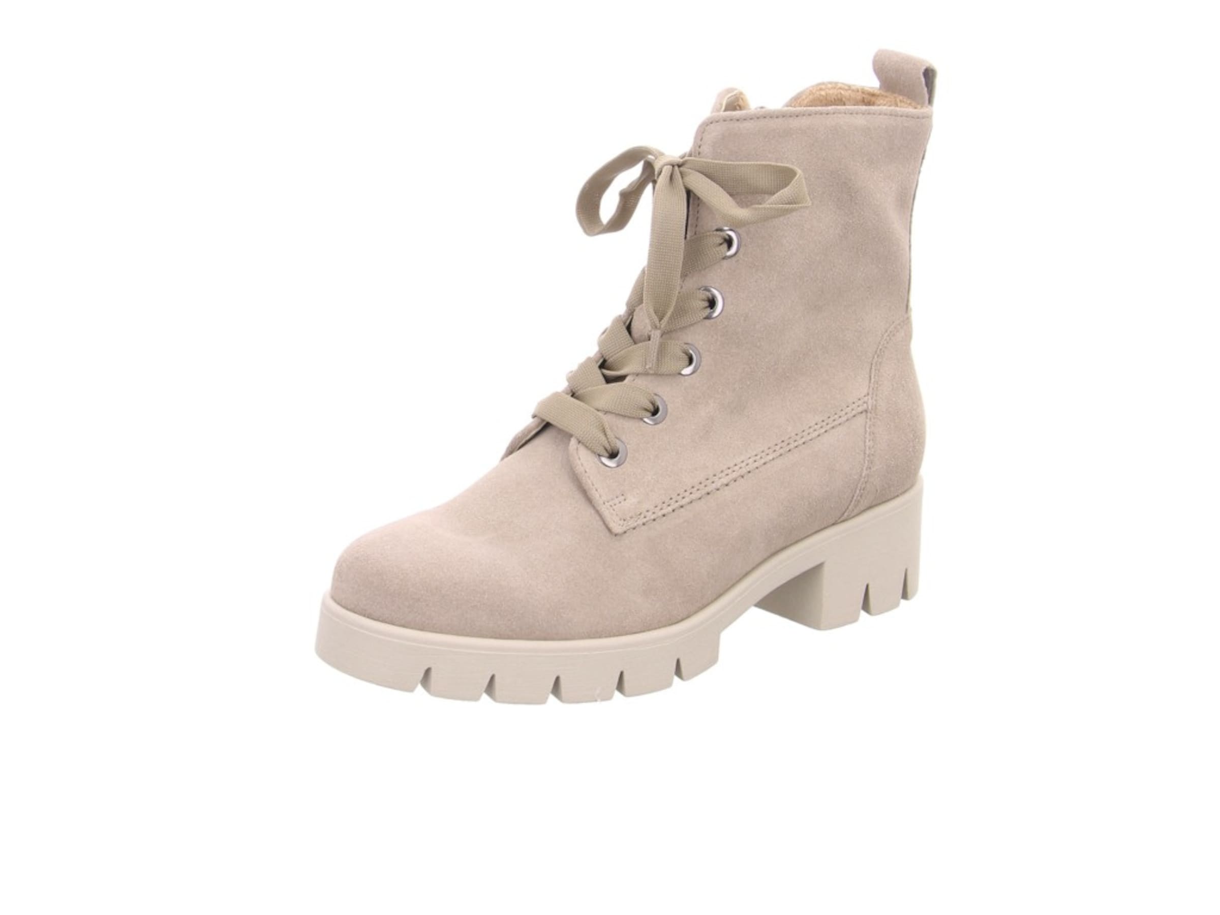 GABOR Veterlaarsjes in Beige: voorkant