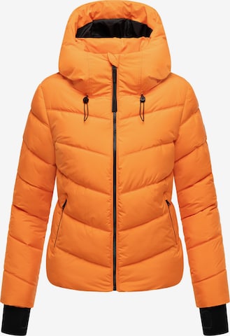 Veste d’hiver MARIKOO en orange : devant