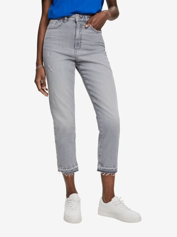 Coupe slim Jean ESPRIT en gris : devant