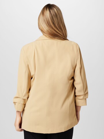 River Island Plus Blazer in Beige