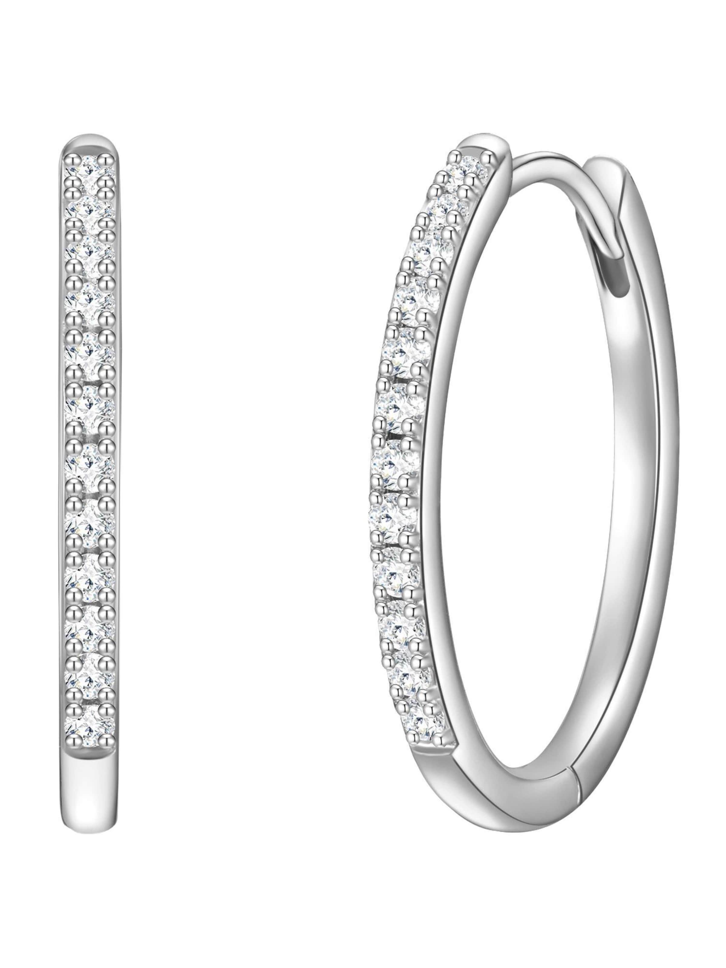 Glanzstücke München Oorbellen in Zilver: voorkant