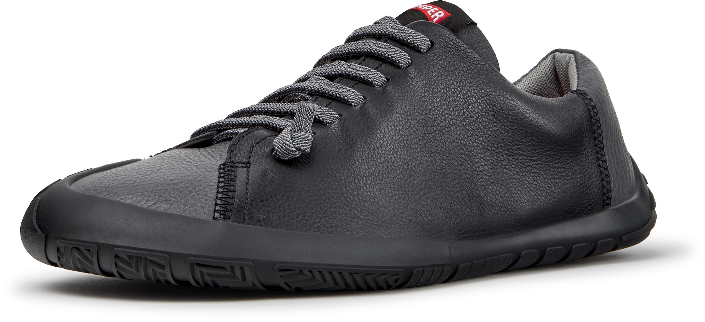 CAMPER Sneakers laag 'Peu Path+' in Zwart: voorkant