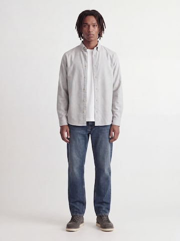 JACK & JONES Regular Fit Hemd in Grau