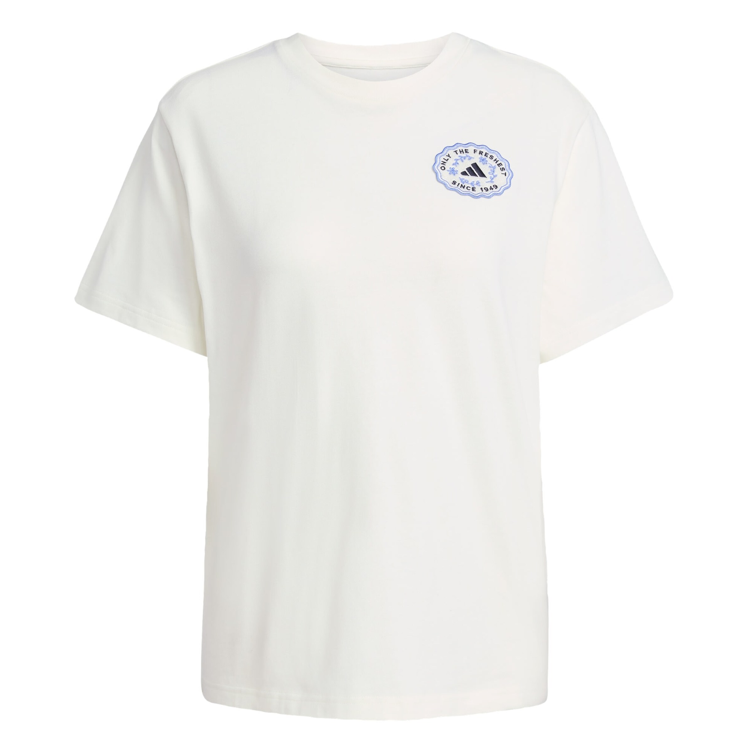 T-shirt fonctionnel 'Farmers Market' ADIDAS SPORTSWEAR en blanc : devant